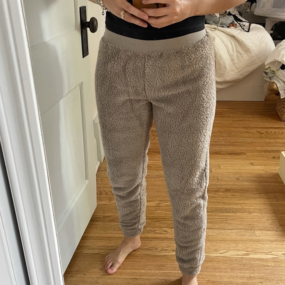 Fuzzy pants